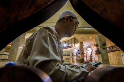 FOTO: Iktikaf di Masjid