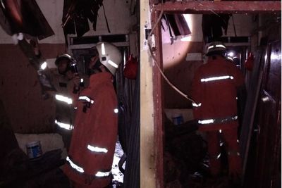 Akibat Petasan, Sebuah Rumah di Jaksel Ludes Terbakar