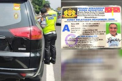 Jenderal Kekaisaran Sunda Nusantara Dikenakan 3 Pasal Soal Lalu Lintas
