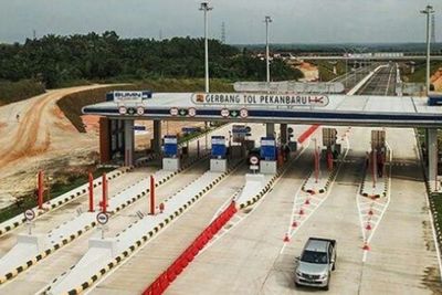 Tol Pekanbaru-Dumai Tetap Buka di Tengah Larangan Mudik