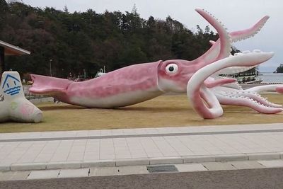 Kota di Jepang Ini Menggunakan Dana Bantuan Covid-19 untuk Membuat Patung Cumi-cumi