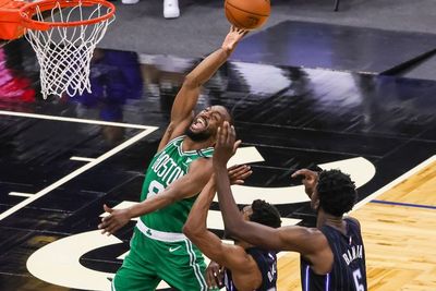 FOTO: Kemba Walker Cetak 32 Poin, Boston Celtics Bantai Orlando Magic 132-96