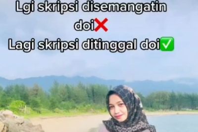 Lagi Berjuang Skripsi, Cewek Ini Malah Diputusi Pacarnya, Netizen Ikut Nyesek