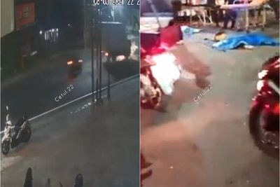 Detik-detik Mengerikan, Mobil Boks Tabrak Pemotor di Magelang, Dua Orang Tewas di Tempat