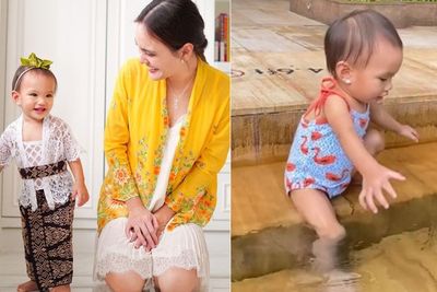Shandy Aulia Unggah Video Anak Turun ke Kolam Renang Sendiri, Netizen Ngeri Takut Jatuh
