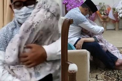 Momen Haru Ridwan Kamil Peluk Istri yang Sembuh dari Covid-19 Usai 21 Hari Isolasi