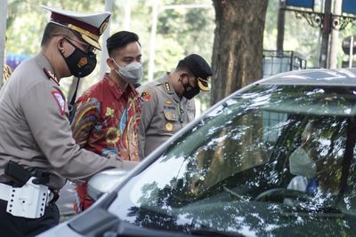 FOTO: Penyekatan Jalur Masuk ke Kota Solo