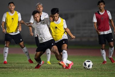 FOTO: Persiapan Timnas Jelang Lawan UEA