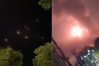 Hamas Hujani Israel dengan Ratusan Roket, Langit di Kota-kota Israel Membara