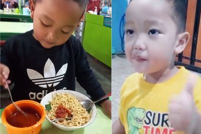 Cinta Pedas Sejak 1 Tahun, Bocah Ini Ogah Makan Kalau Tidak Ada Sambal