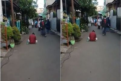 Ngakak! Gegara Tertidur Saat Dengar Khutbah, Cowok ini Malah Ditinggalin Temennya