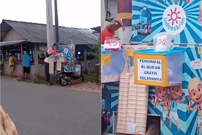 Salut! Pedagang ini Gratiskan Es Krimnya bagi Penghafal Al-Quran, Tuai Pujian Netizen