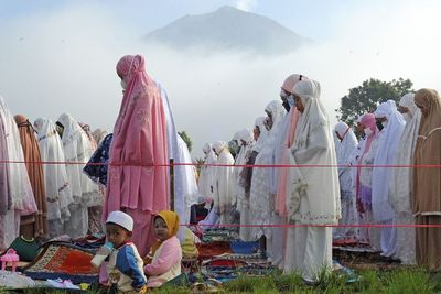 FOTO: Shalat Idul Fitri di Kerinci