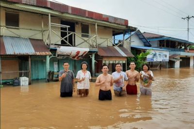 Banjir di Badau, Puluhan Rumah Warga di Perbatasan RI-Malaysia Terdampak