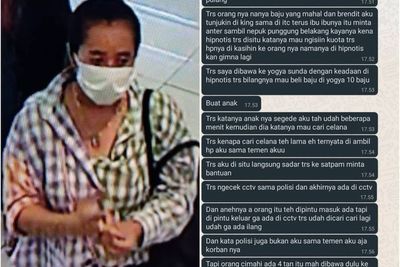 Astaga, Emak-emak Mencuri dengan Modus Hipnotis di Mall Kota Bandung, Ambil 2 HP Korban
