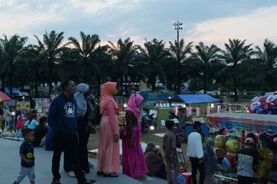 FOTO: Libur Lebaran di Alun-alun Madiun