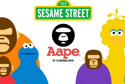 AAPE Kolaborasi dengan Sesame Street untuk Luncurkan Koleksi Baru!
