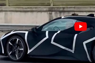 Ferrari Kepergok Uji Coba Produk Barunya, Simak Videonya!