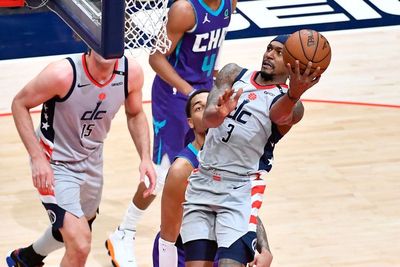 FOTO: Washington Wizards Kalahkan Charlotte Hornets 115-110