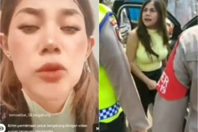 Wanita yang Maki Polisi karena Diminta Putar Balik di Cilegon Ngaku Didorong dan Dimaki