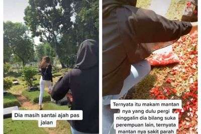 Wanita Ini Terdiam saat Tahu Mantan Pacar Meninggal, Minta Putus karena Suka Cewek Lain!
