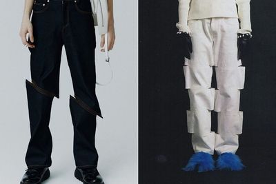 Brand Pakaian Korsel Ini Menjual Jeans dengan Desain Unik, Netizen Bingung Melihatnya