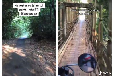Ternyata Jalan-Jalan ke Rest Area Tol Bisa Naik Motor Lho! Gak Percaya?