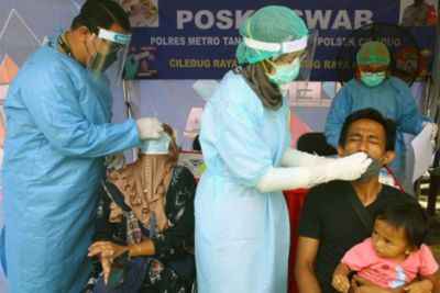 Waduh! 46 Pemudik Positif Covid-19 Selama Masa Larangan Mudik di Pulo Gebang dan Kalideres