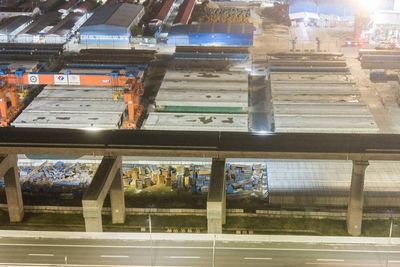 FOTO: Progres Pembangunan Jalur Kereta Cepat Jakarta-Bandung