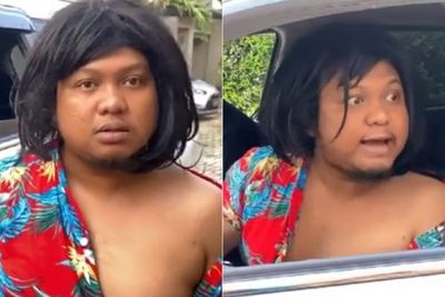 Babe Cabita Bikin Parodi Ibu-ibu Ngamuk di Mobil saat Disetop, Netizen: Ngakak Parah