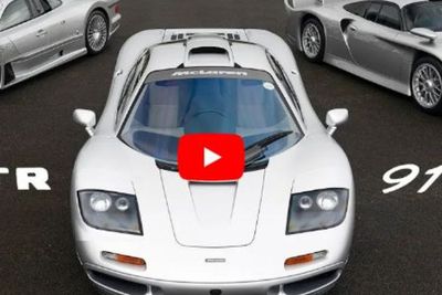 VIDEO: Tampilan McLaren F1, Porsche 911 GT1, dan Mercedes CLK GTR Melakukan Tes!