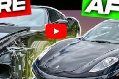 Pihak Bengkel Ini Berhasil Merestorasi Ferrari F430 yang Ringsek, Ini Videonya!