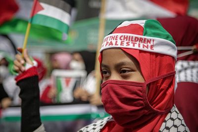 FOTO: Aksi Solidaritas Untuk Palestina