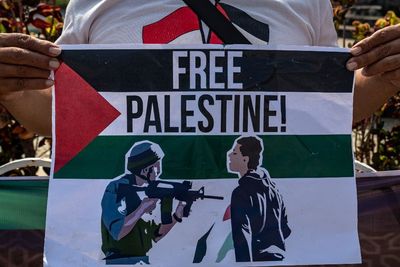 FOTO: Aksi Solidaritas Untuk Palestina di Semarang