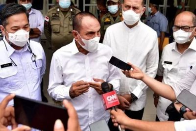 Edy Rahmayadi Pastikan Akan Pecat Dokter Dinkes Sumut yang Terlibat Jual Vaksin Covid-19