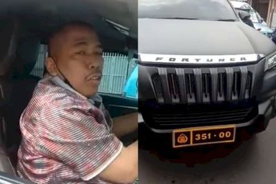 Pelat Polri Mobil Fortuner yang Viral Ternyata Diambil dari Bengkel