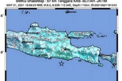 Gempa M 6,2 Guncang Jawa Timur, Netizen: Jogja Terasa Banget