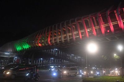 JPO di Ibu Kota Bernuansa Bendera Palestina, Anies: Bentuk Dukungan dari Warga Jakarta