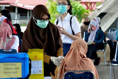 Sebanyak 424.078 Orang di Sulsel Telah Divaksin Dosis Pertama