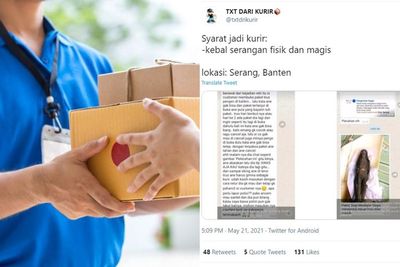 Kurir COD di Banten Diancam Pembeli Pakai Jenglot: Paket Mendarat Tanpa Menyentuh Badan