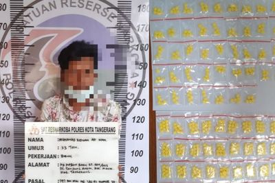 Penjual Tramadol dengan Modus Toko Kosmetik di Tangerang Ditangkap Polisi