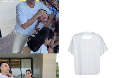 Segini Harga Kaos Putih Polos yang Dipakai oleh Nagita Slavina