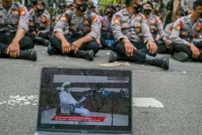 3 Ribu TNI-Polri Diterjunkan Kawal Sidang Vonis Habib Rizieq Hari Ini