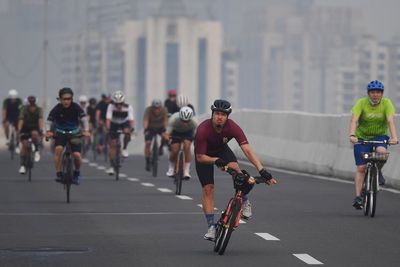 Tanggapi Foto Viral Pesepeda di Jakarta, Wagub Riza Minta Jalan Disesuaikan Peruntukannya