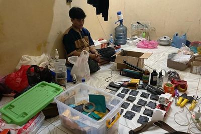Polisi Gerebek Home Industri Tembakau Sintetis di Pandeglang, 1 Pelaku Diamankan