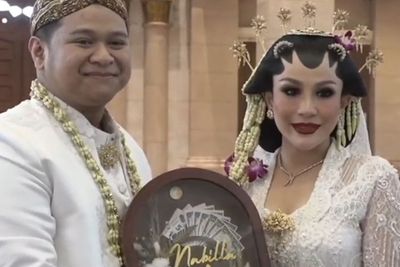Selamat! Nabilla Gomes Resmi Menikah dengan Muhammad Reza, Berurai Air Mata Usai Sah