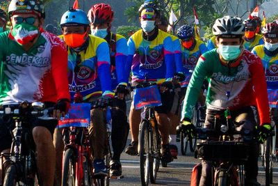FOTO: Gowes Jabar Bersinar