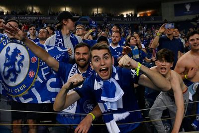FOTO: Euforia Fans Chelsea Atas Gelar Liga Champions 2020 21