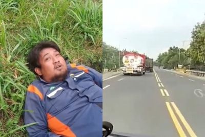 Viral Detik-detik Truk Pertamina Terguling, Penyebabnya Jadi Perdebatan Netizen