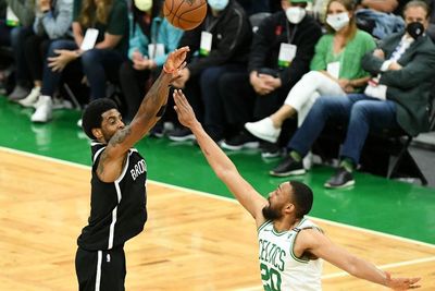 FOTO: Brooklyn Nets Bungkam Boston Celtics 141-126, Mengungguli Seri 3-1